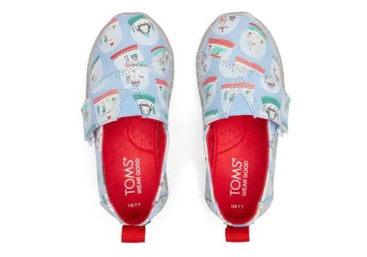 Kids KidsTiny Alpargata Snowglobes Toddler Shoe Snowglobes Glow TOMS Alpargatas