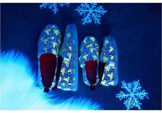 Kids KidsTiny Alpargata Snowglobes Toddler Shoe Snowglobes Glow TOMS Alpargatas