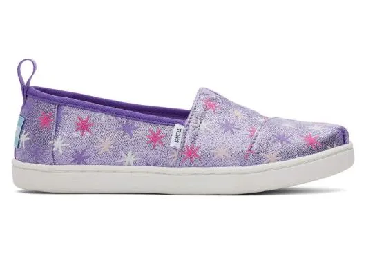 Kids KidsYouth Alpargata Purple Stars Kids Shoe Orchid TOMS Alpargatas