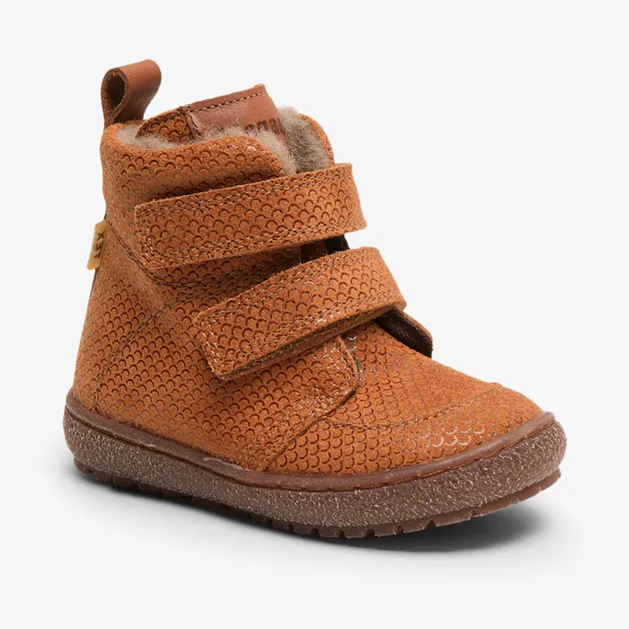 KIDS storm tex hazel Brown Boots bisgaardshoes