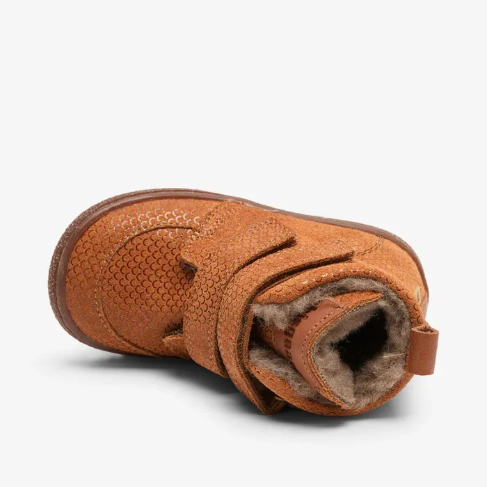 KIDS storm tex hazel Brown Boots bisgaardshoes