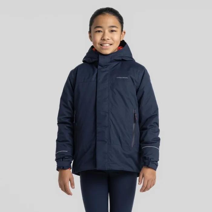 Kids Waterproof Jackets Craghoppers Kid039s Nephin Jacket Blue Navy Kids Waterproof Jackets Craghoppers Kid039s Nephin Jacket Blue Navy
