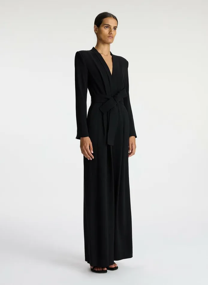 Knitwear Women ALC Kieran II WideLeg Jumpsuit Black Knitwear Women ALC Kieran II WideLeg Jumpsuit Black