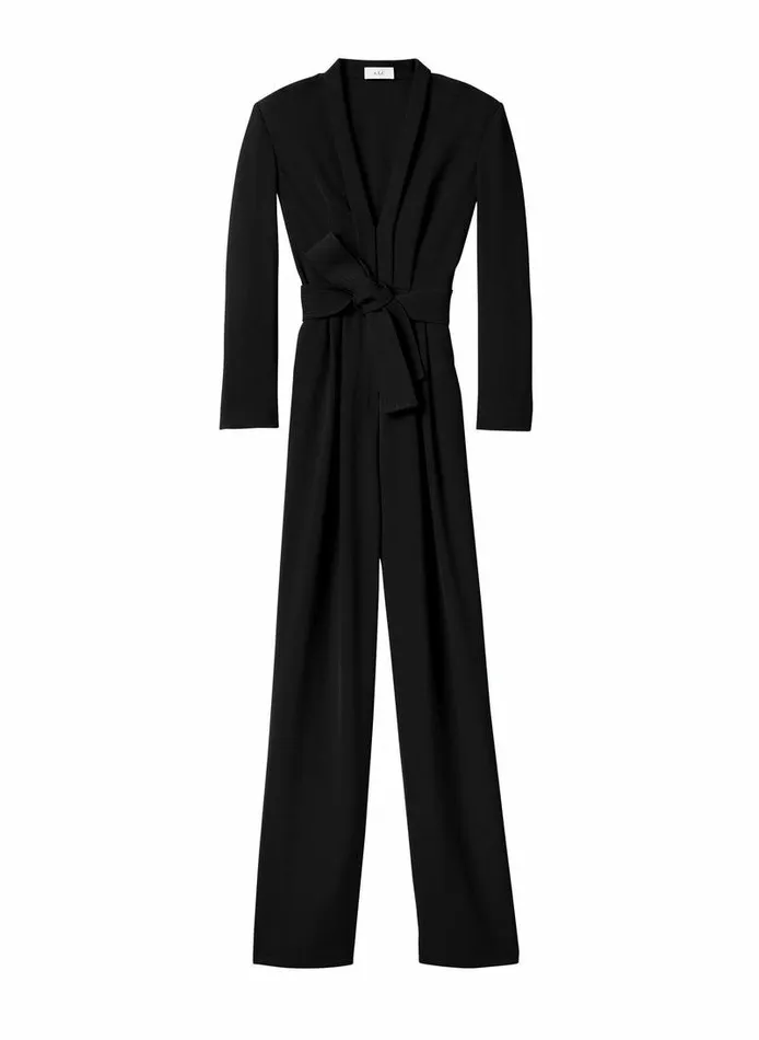 Knitwear Women ALC Kieran II WideLeg Jumpsuit Black Knitwear Women ALC Kieran II WideLeg Jumpsuit Black