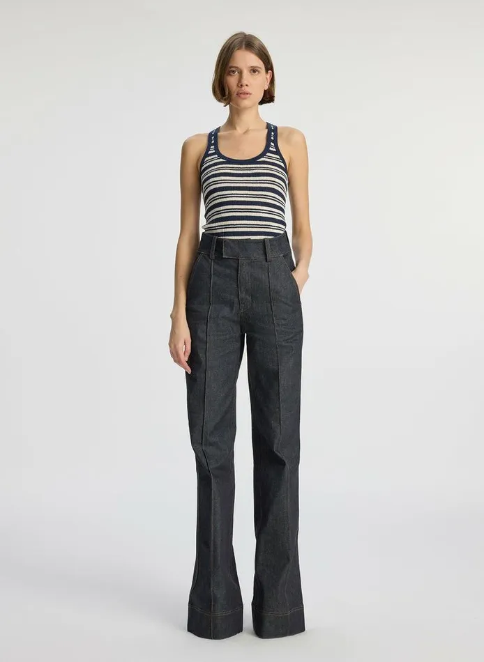 Knitwear Women ALC Simon Raw Denim Jean Raw Denim Knitwear Women ALC Simon Raw Denim Jean Raw Denim