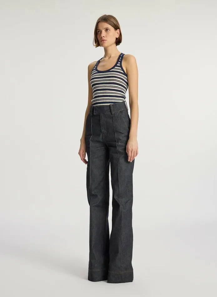 Knitwear Women ALC Simon Raw Denim Jean Raw Denim Knitwear Women ALC Simon Raw Denim Jean Raw Denim