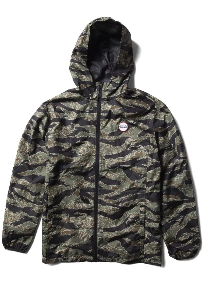Knots Eco Windbreaker Jacket Camo Men Vissla Jackets