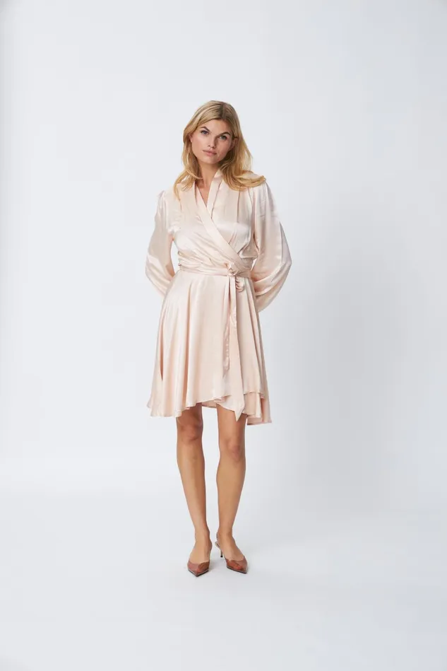 Laura Dress 8211 Champagne White Women Cras Dresses