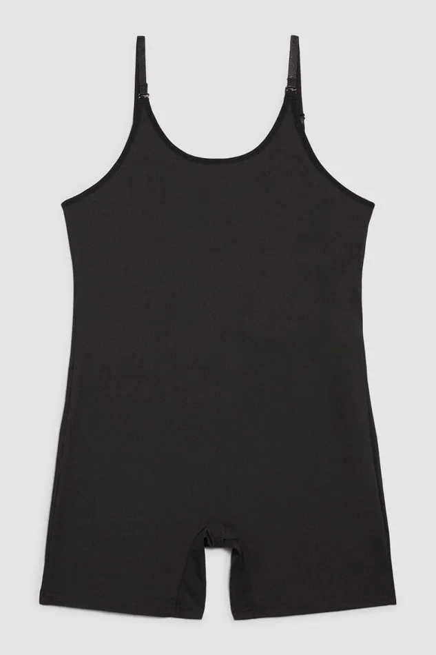 Lingerie Women Karen Millen Super Control Shorts Bodysuit Black