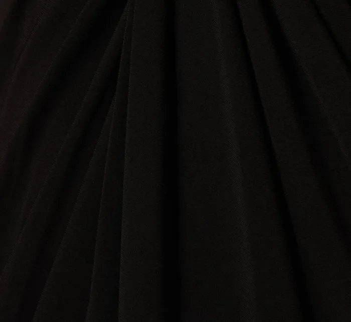 Long Dresses Womens Adrianna Papell Plus Size Matte Jersey Twist Front Tuxedo Long Gown In Black