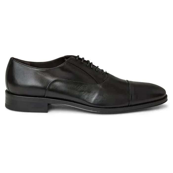 Maioco Leather Oxford 8211 Black Men Bruno Magli Dress Shoes