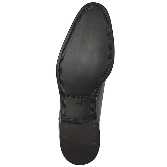 Maioco Leather Oxford 8211 Black Men Bruno Magli Dress Shoes
