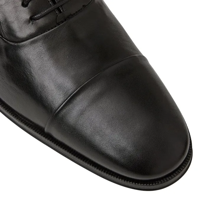 Maioco Leather Oxford 8211 Black Men Bruno Magli Dress Shoes
