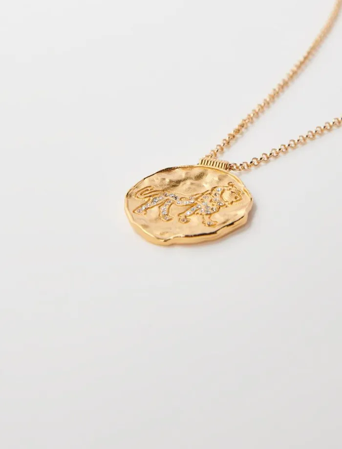 Maje Jewelry Womens Zodiac Medal Leo Maje Jewelry Womens Zodiac Medal Leo