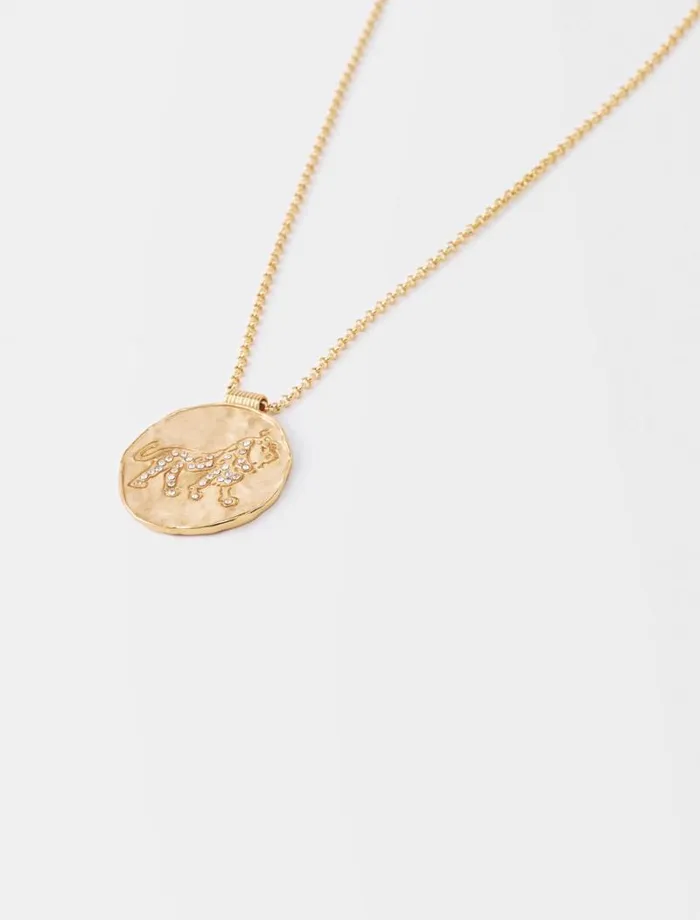 Maje Jewelry Womens Zodiac Medal Leo Maje Jewelry Womens Zodiac Medal Leo
