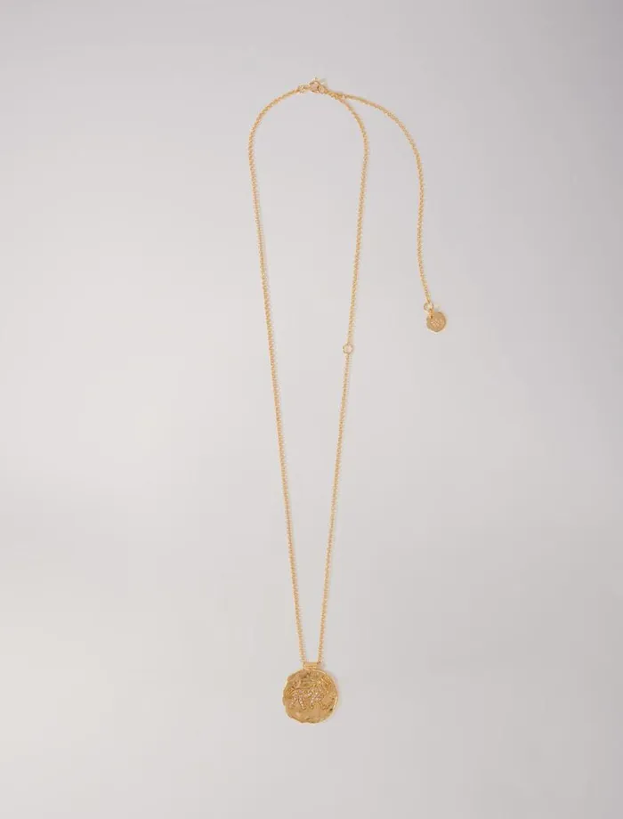 Maje Jewelry Womens Zodiac Medal Leo Maje Jewelry Womens Zodiac Medal Leo