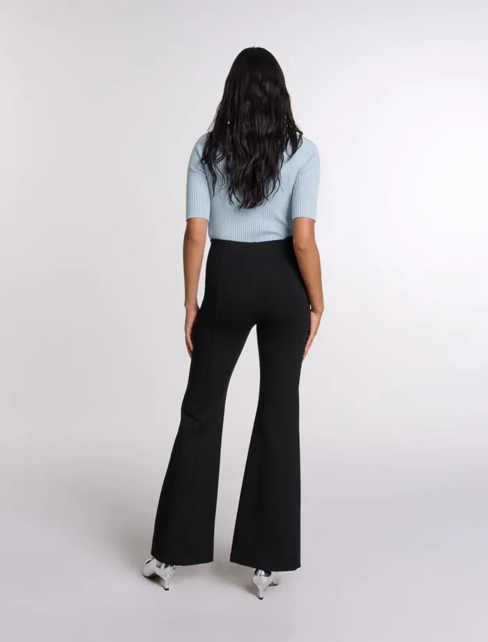 Maje Pants and Jeans Womens Trousers With Jewellery Detail Black