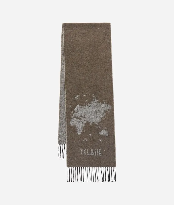 Man Scarves and Hats Alviero Martini Geo Full Scarf 30215180 Natural