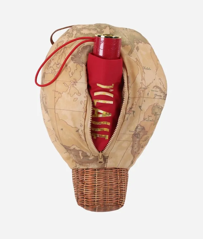 Man Umbrellas Alviero Martini 1 Classe Supermini Umbrella With Hot Air Balloon Gift Box Red Man Umbrellas Alviero Martini 1 Classe Supermini Umbrella With Hot Air Balloon Gift Box Red
