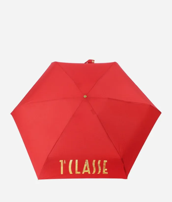 Man Umbrellas Alviero Martini 1 Classe Supermini Umbrella With Hot Air Balloon Gift Box Red