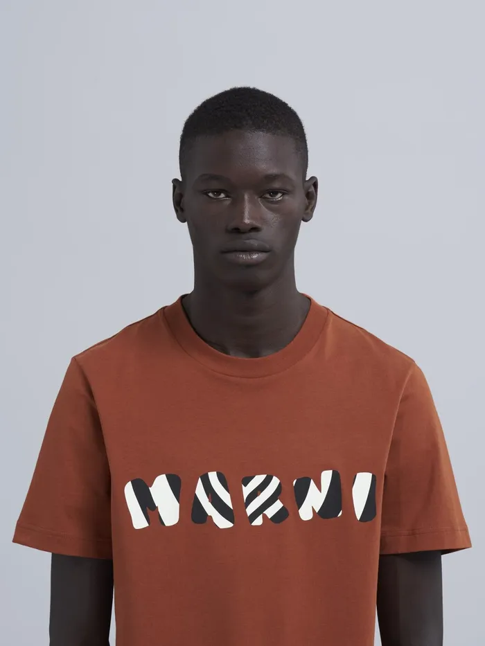 Marni Organic Jersey Embroidered Logo Tshirt Henne Mens Sweatshirts and Tshirts Marni Organic Jersey Embroidered Logo Tshirt Henne Mens Sweatshirts and Tshirts