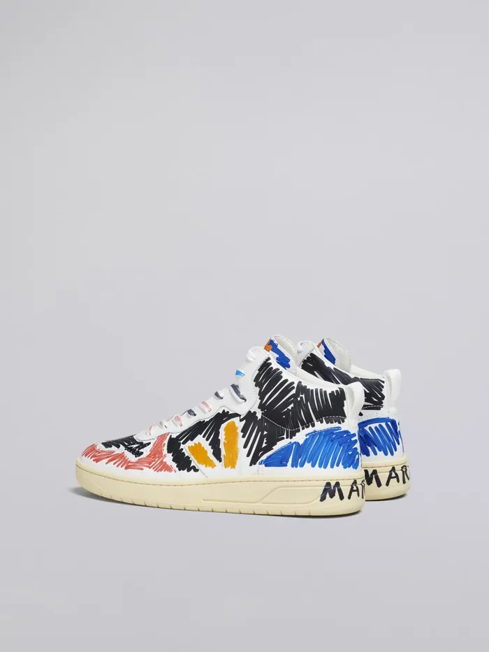 Marni V15 Veja X Black Womens Sneakers Marni V15 Veja X Black Womens Sneakers