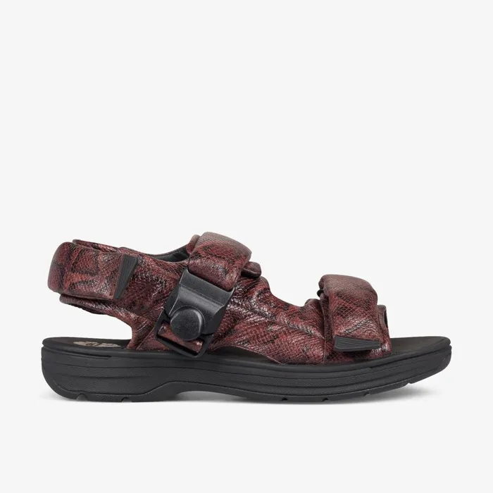 Martine Rose Mens Sandal 1 Brown Snake Men Clarks Sandals and Flip Flops