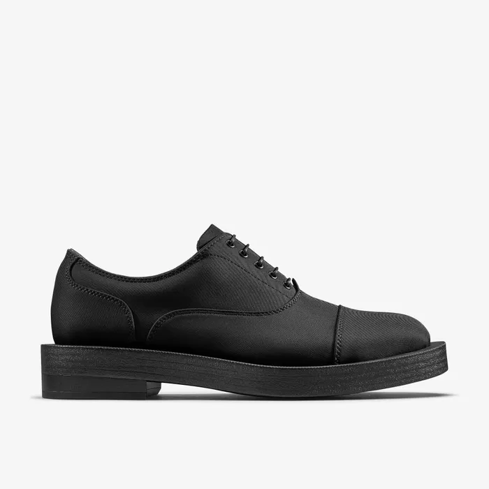 Martine Rose Womens 2 Oxford Black Textile Women Clarks Loafers and Oxfords