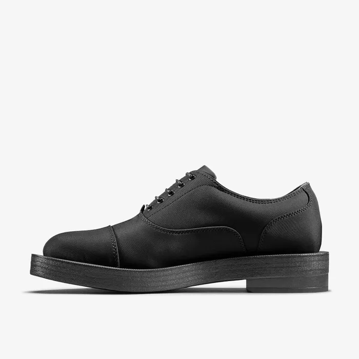 Martine Rose Womens 2 Oxford Black Textile Women Clarks Loafers and Oxfords