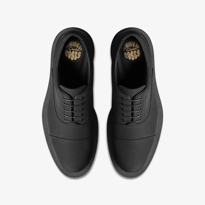 Martine Rose Womens 2 Oxford Black Textile Women Clarks Loafers and Oxfords