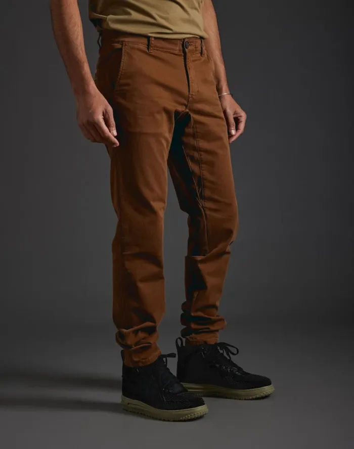 Men039s Pants Chino Cut ALMOND Eshop PullIn Chino