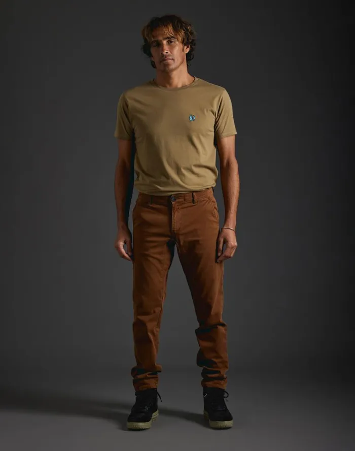 Men039s Pants Chino Cut ALMOND Eshop PullIn Chino