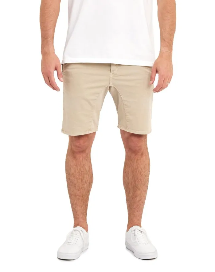 Men039s Short DENING SHORT CHINO CREAM Eshop PullIn Dening Shorts