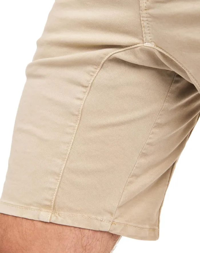 Men039s Short DENING SHORT CHINO CREAM Eshop PullIn Dening Shorts