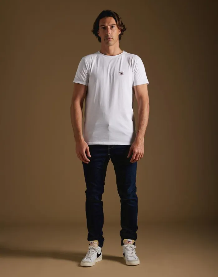 Men039s Tshirt PATCHMADPINKYWHITE Eshop PullIn Tshirts