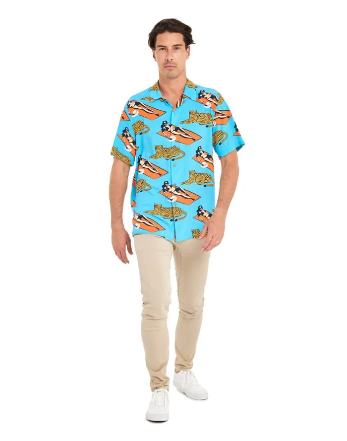 Men039s Unisex Shirt CHEETAH Eshop PullIn Shirts