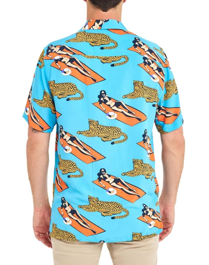 Men039s Unisex Shirt CHEETAH Eshop PullIn Shirts