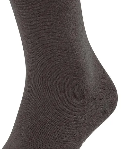 Men Airport Men Kneehigh Socks Brown Mel FALKE Knee High Socks