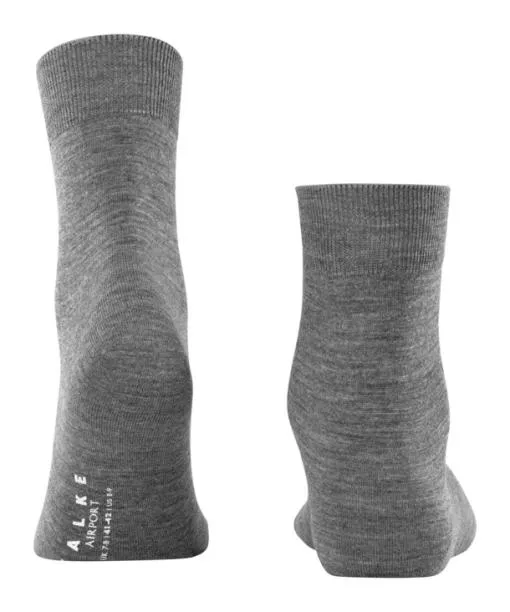 Men Airport Men Short Sock Dark Grey FALKE Socks