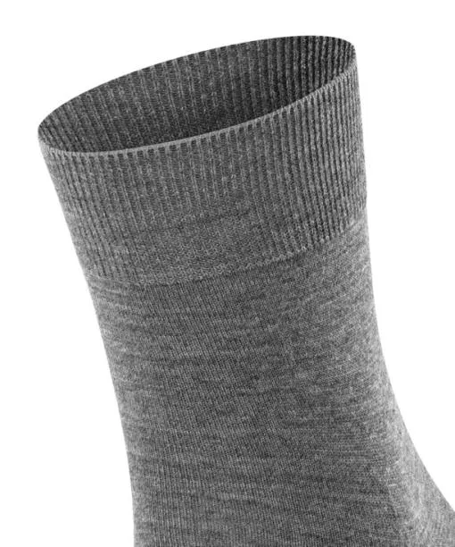 Men Airport Men Short Sock Dark Grey FALKE Socks