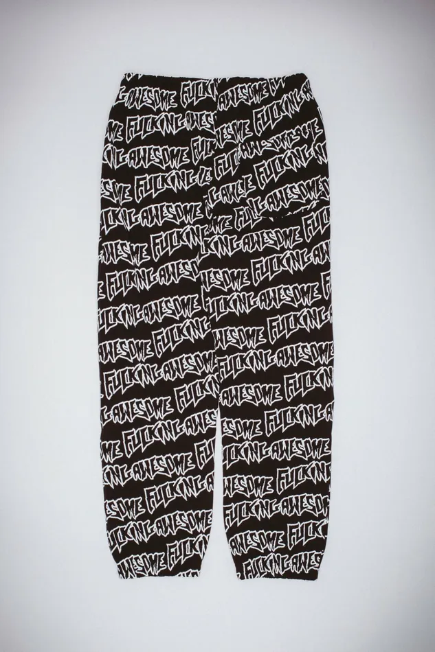 Men AOP Stamp Logo Sweatpants Fucking Awesome Pants Men AOP Stamp Logo Sweatpants Fucking Awesome Pants