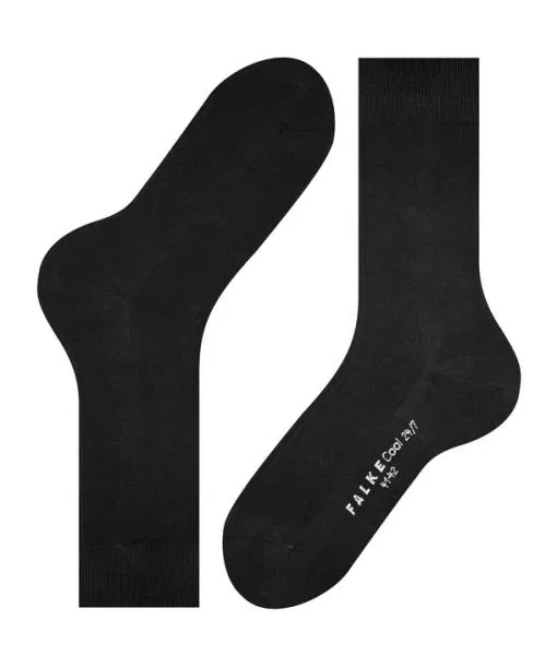 Men Cool 247 Men Socks Black FALKE Socks