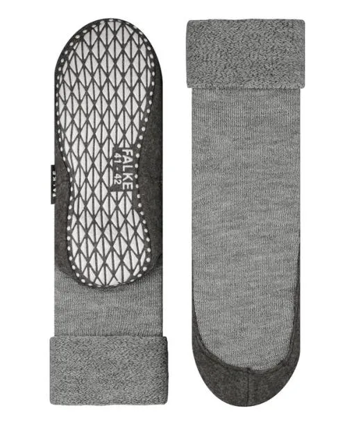 Men Cosyshoe Men Slippers Grey Mel FALKE House Socks and Slippers