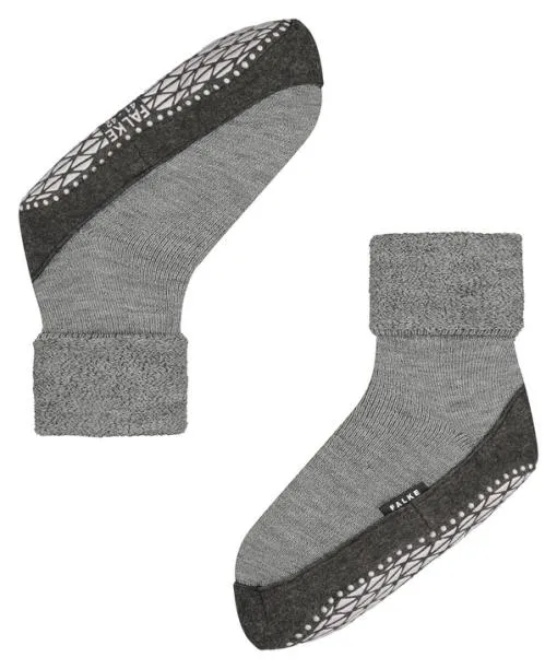Men Cosyshoe Men Slippers Grey Mel FALKE House Socks and Slippers