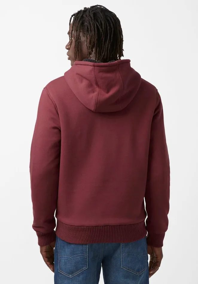 Men Fasox Red Mens Sweatshirt Oxblood Buffalo David Bitton Sweatshirts and Hoodies