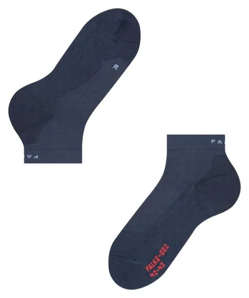 Men GO2 Short Men Golf Short Sock Space Blue FALKE Golf Socks