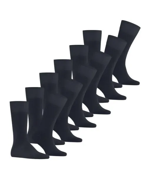Men Happy 6Pack Men Socks Dark Navy FALKE Socks