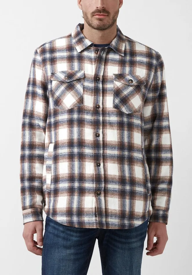 Men Jagig Light Brown Mens Jacket Milk Buffalo David Bitton Jackets