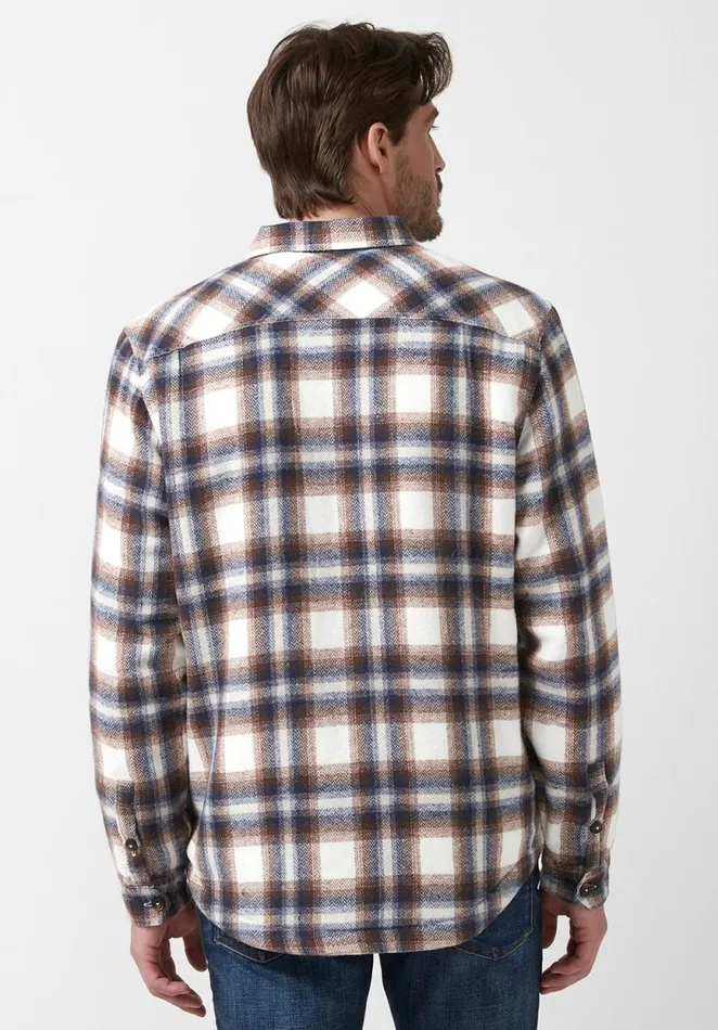 Men Jagig Light Brown Mens Jacket Milk Buffalo David Bitton Jackets