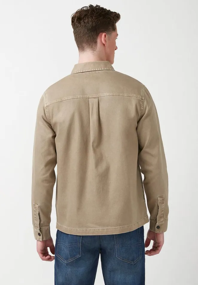 Men Josh Mink Men039s Shirt Jacket Mink Buffalo David Bitton Jackets
